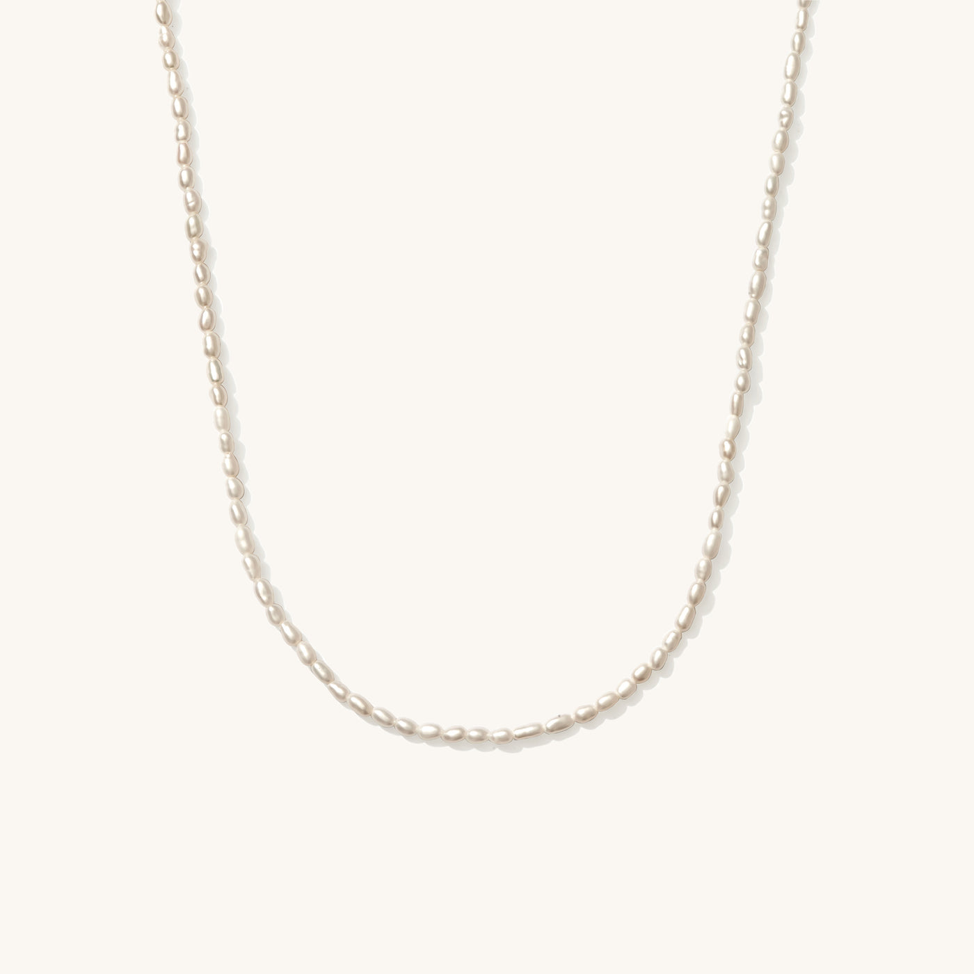 Dainty Pearl Strand Necklace